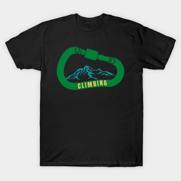 Climbing T-Shirt by Climbinghub